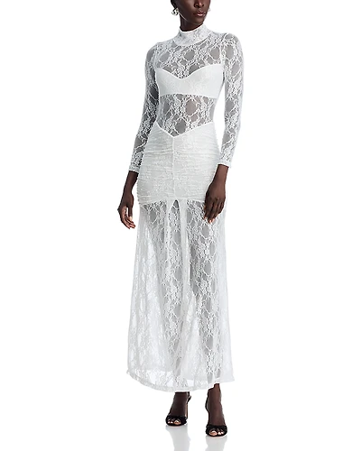 Nightcap Drop Wait Lace Maxi Dress