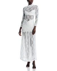 Nightcap Drop Wait Lace Maxi Dress