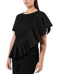 Marina Rinaldi 1A Uscita Ribelle Flounce Tee