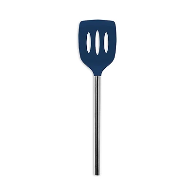 Tovolo Silicone Stainless Steel Handle Slotted Turner