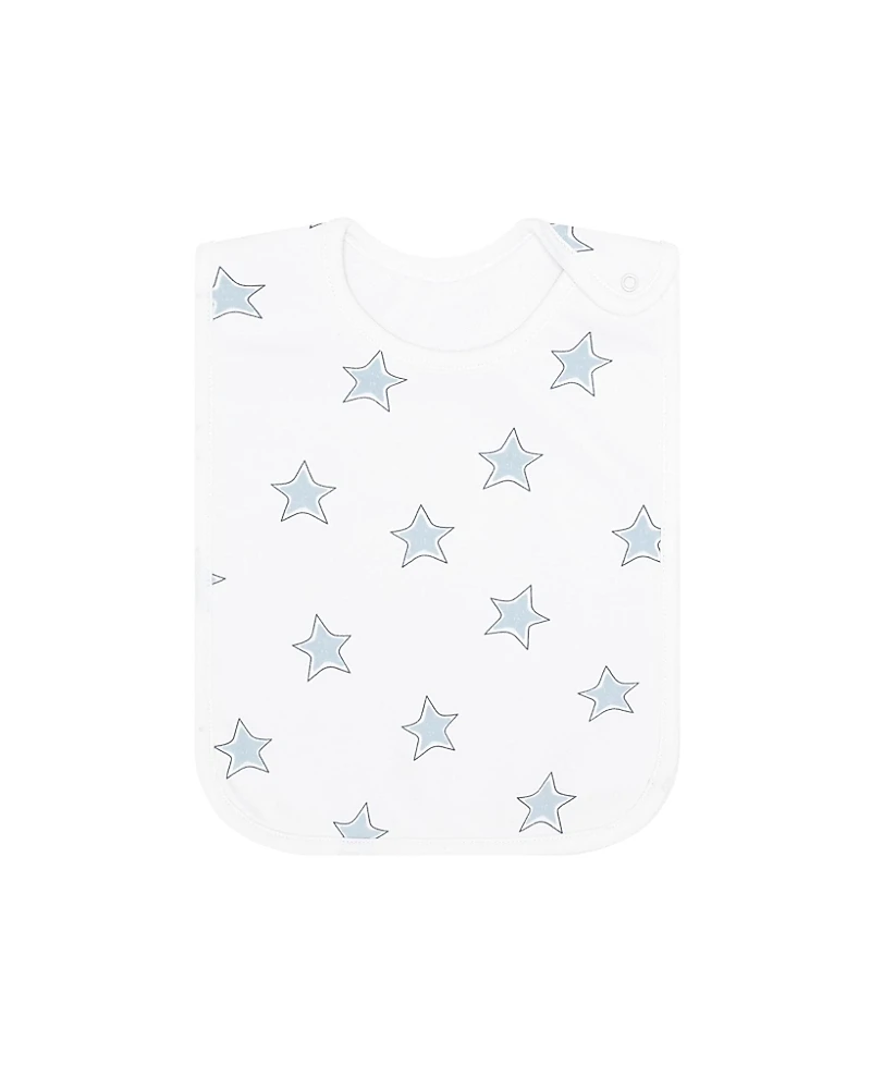 Nellapima Boys' Stars Print Feeding Bib - Baby
