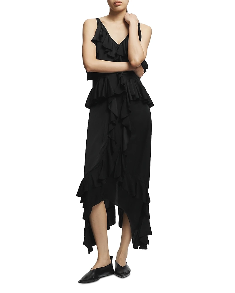 Saint Art Gavin Ruffled Dress