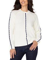 Liverpool Los Angeles Cable Knit Sweater