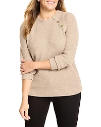 Nic+Zoe Plus Soft Thermal Button Top