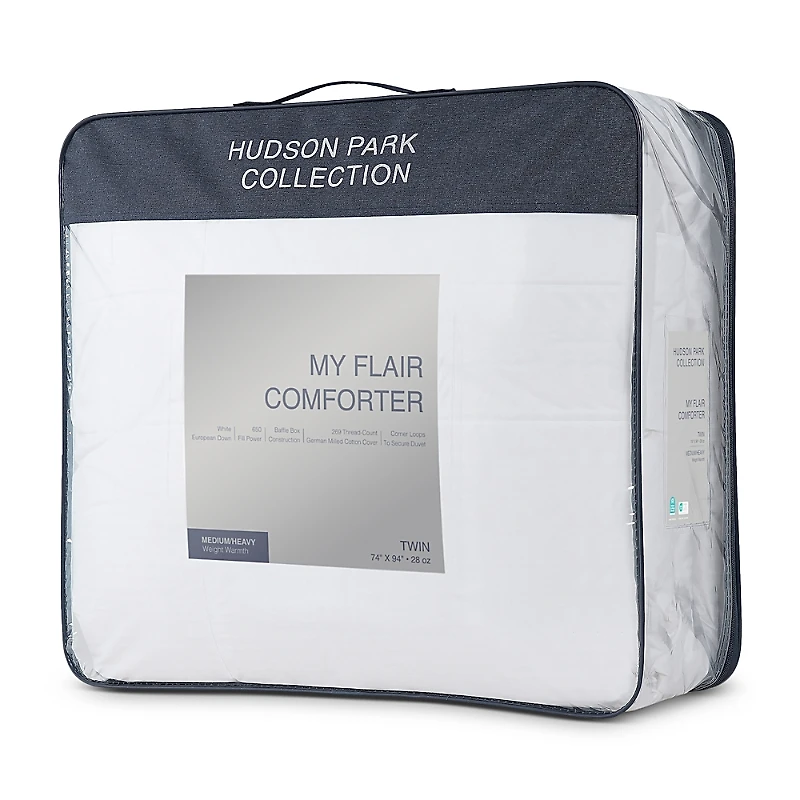 Hudson Park Collection My Flair Asthma & Allergy Friendly Down Comforter, Medium/heavy Twin - Exclusive