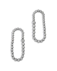Bloomingdale's Fine Collection Diamond Open Circle Drop Earrings