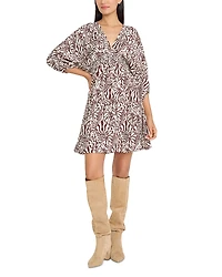 The Good Journey V Neck Mini Dress