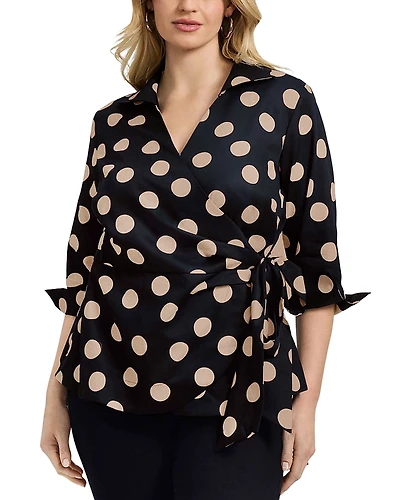 Foxcroft Plus Salina Shirt