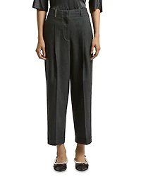 Peserico Cropped Cuffed Trousers