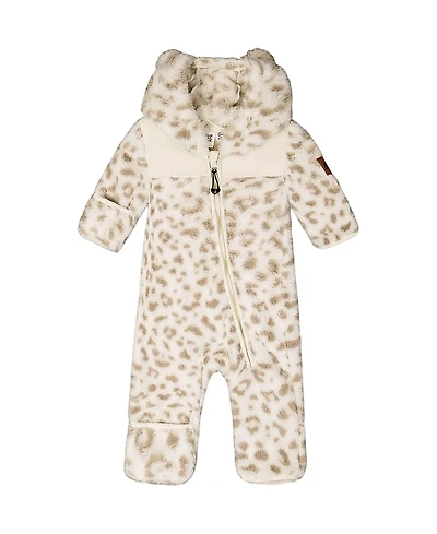 Deux par Deux Girls' Mid-Season Plush One Piece Outerwear - Baby