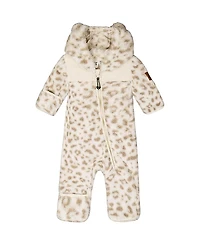 Deux par Deux Girls' Mid-Season Plush One Piece Outerwear - Baby