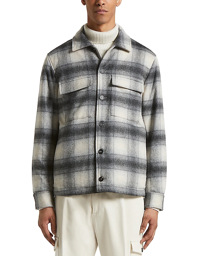 Peserico Relaxed Fit Shirt Jacket