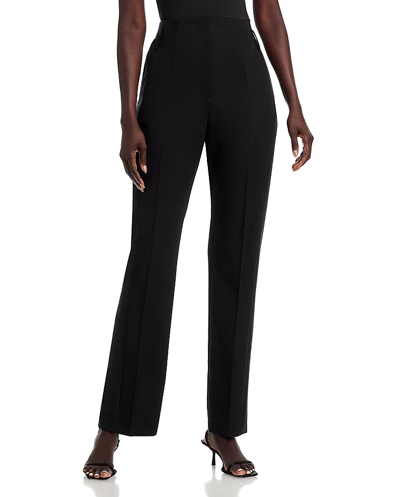 Boss Tanjana Wool Blend Straight Pants
