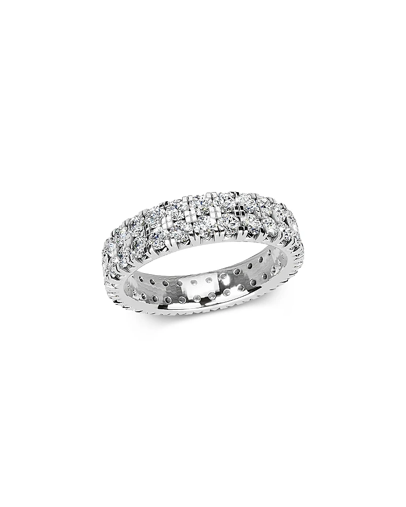 Bloomingdale's Fine Collection Diamond Double Row Eternity Band