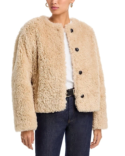 rag & bone Sabrina Faux Fur Coat