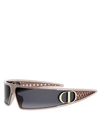 Dior VeryDior M1U Mask Sunglasses, 91 mm