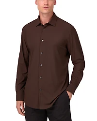 Boggi Milano Slim Fit Stretch Nylon Shirt