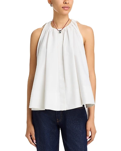 Co Gathered Tunic Top