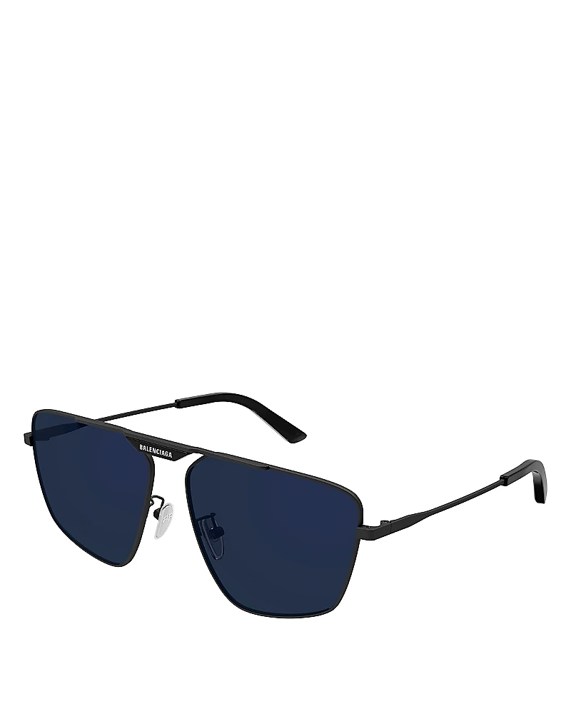 Balenciaga Pilot Sunglasses, 61mm
