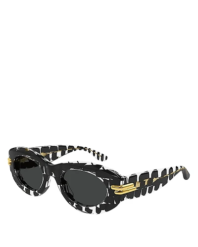 Bottega Veneta Oval Sunglasses