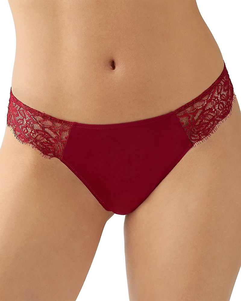 b. tempt'd by Wacoal It's On Lace Trim Thong