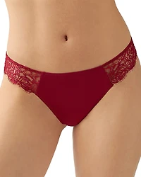 b. tempt'd by Wacoal It's On Lace Trim Thong