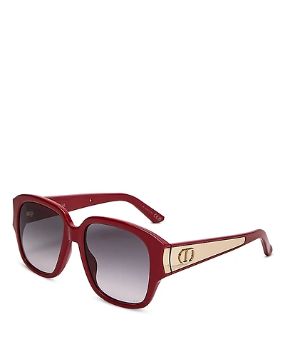 Dior DiorGlow S2I Square Sunglasses, 54mm