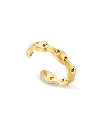 Zoe Chicco 14K Yellow Gold Heavy Metal Mariner Link Single Ear Cuff