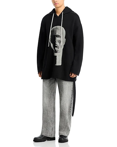 Drkshdw Rick Owens Peter Graphic Hoodie