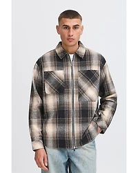 Solid! Rikki Plaid Zip Shirt
