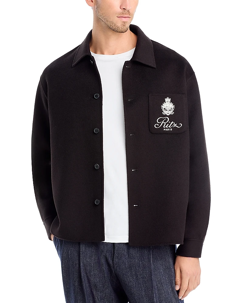 Frame Ritz Wool Double Face Shirt Jacket