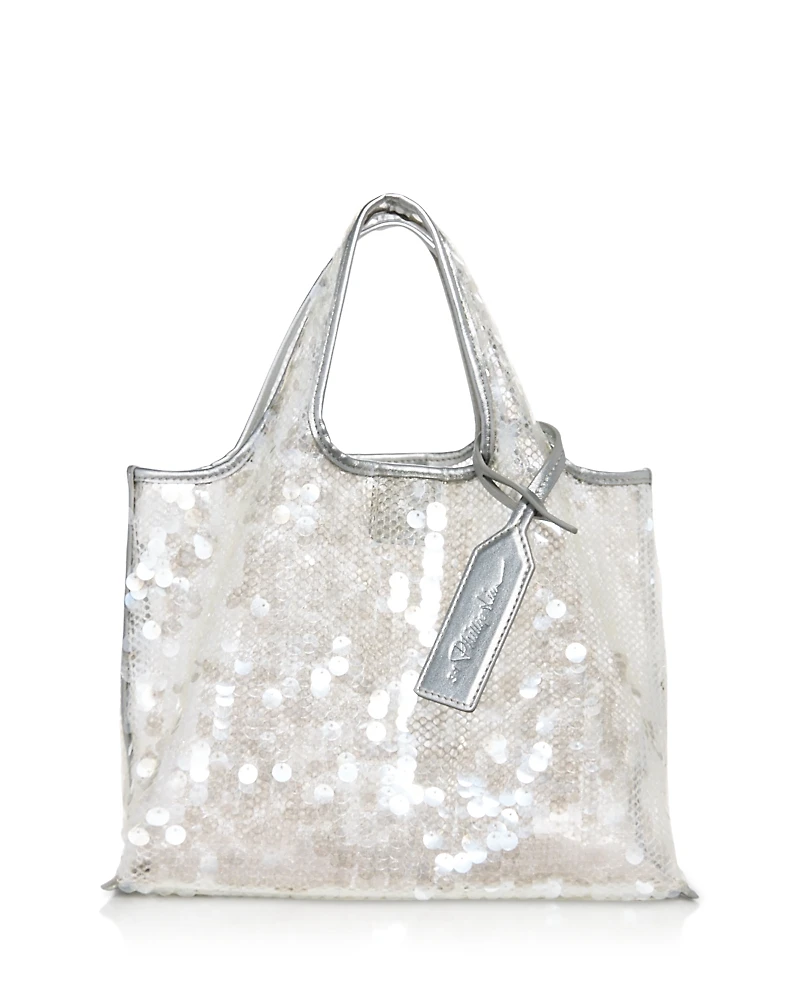 3.1 Phillip Lim Mini Sequin Mesh Tote Bag