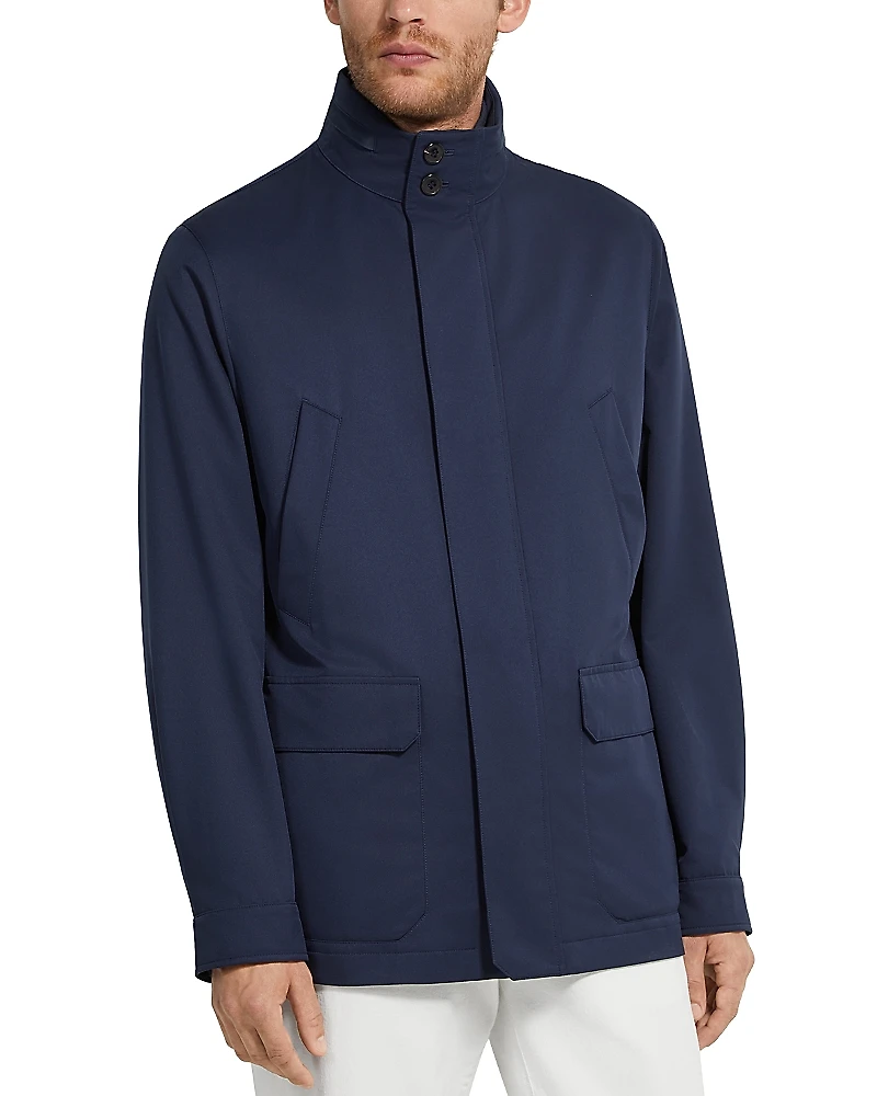 Zegna Technical Fabric Motorin 250cc Field Jacket
