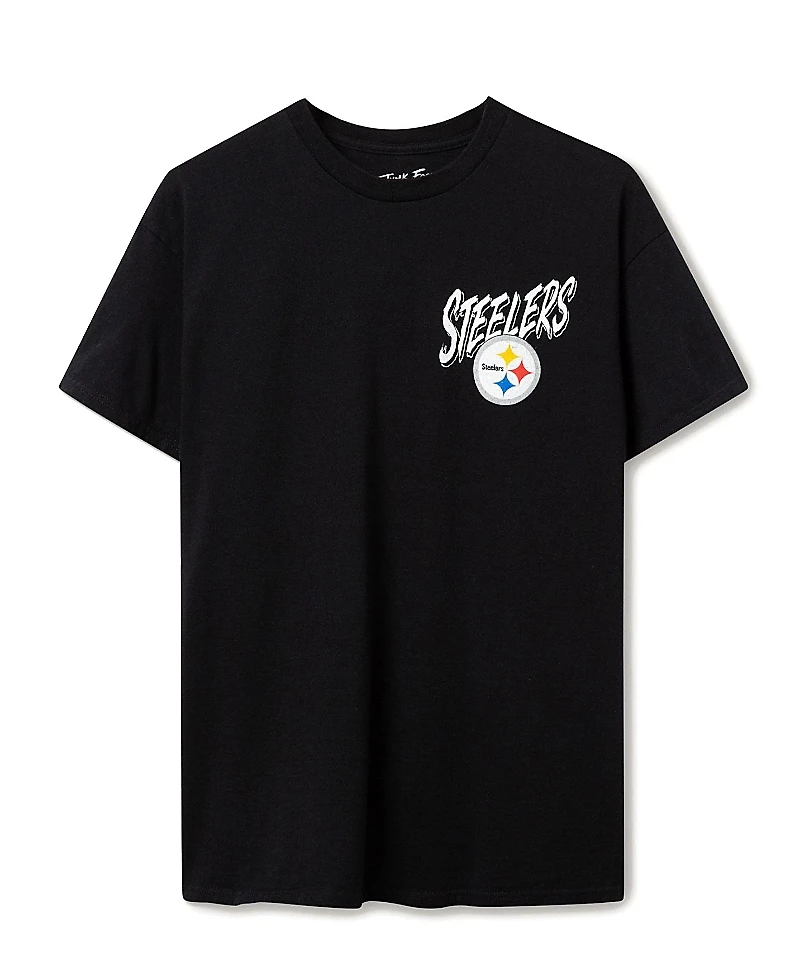 Junk Food Clothing Unisex Nfl Pittsburgh Steelers Icon Flea Market Tee