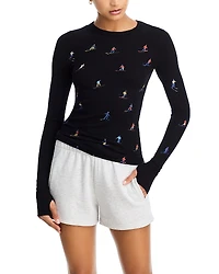 Aqua Alexa Long Sleeve Tee - Exclusive