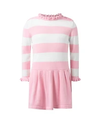 Rachel Riley Girls' Stripe Knit Dress - Little Kid, Big Kid