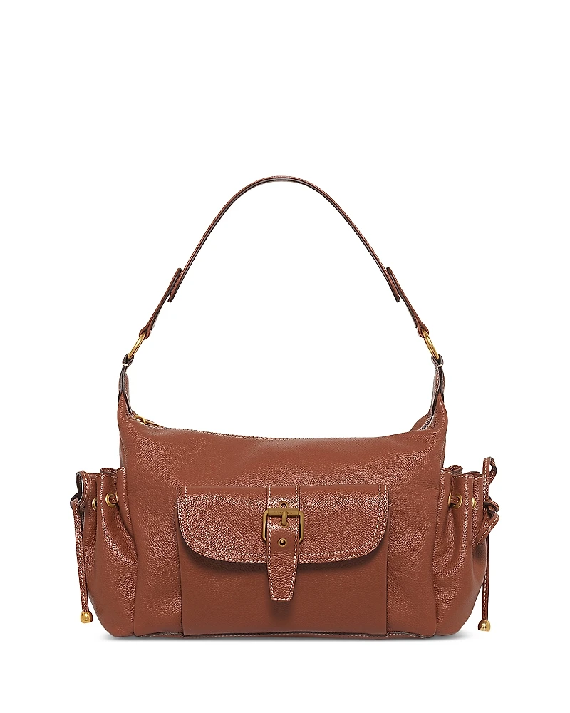 Gerard Darel Le Ema Leather Hobo Bag