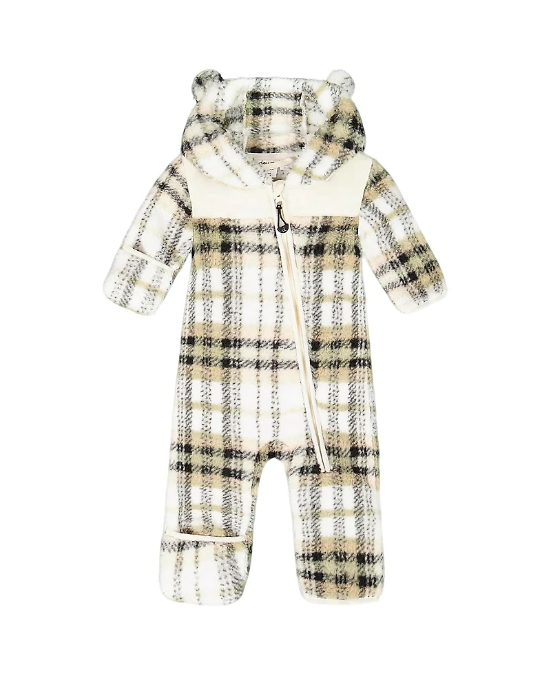 Deux par Deux Boys' Mid-Season Plush One Piece Outerwear - Baby