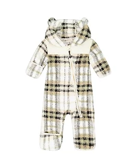 Deux par Deux Boys' Mid-Season Plush One Piece Outerwear - Baby