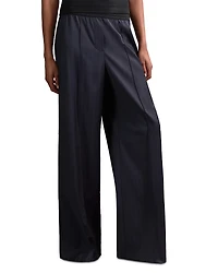Reiss Neave Pinstripe Wide Leg Pants