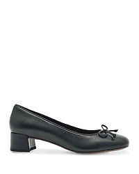 Reiss Women's Anna Heeled Ballet Pumps