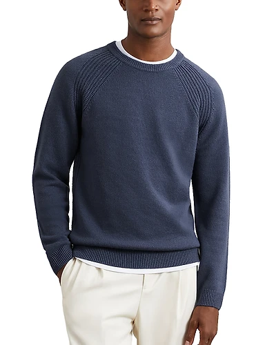 Reiss Foulton Raglan Sweater