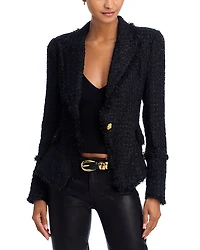 L'Agence Kaisley Frayed Blazer
