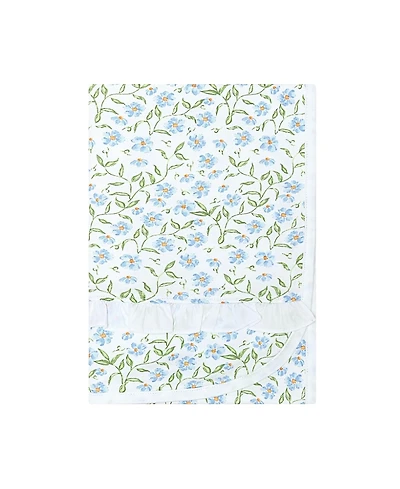 Nellapima Girls' Blue Vines Print Blanket - Baby