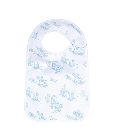 Nellapima Boys' Toile Print Feeding Bib - Baby