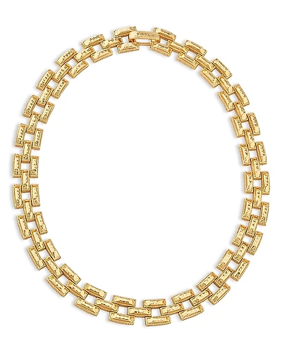 Capucine De Wulf Pathway Petite Link Necklace, 17