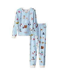BedHead Pajamas x Bloomingdales Unisex Long Sleeved Pajama Set, Little Kid, Big Kid - Exclusive