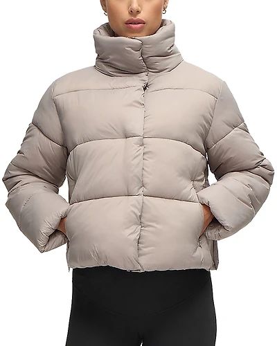 Ingrid & Isabel Short Puffer Maternity Coat