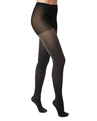 Hue Metallic Opaque Control Top Tights