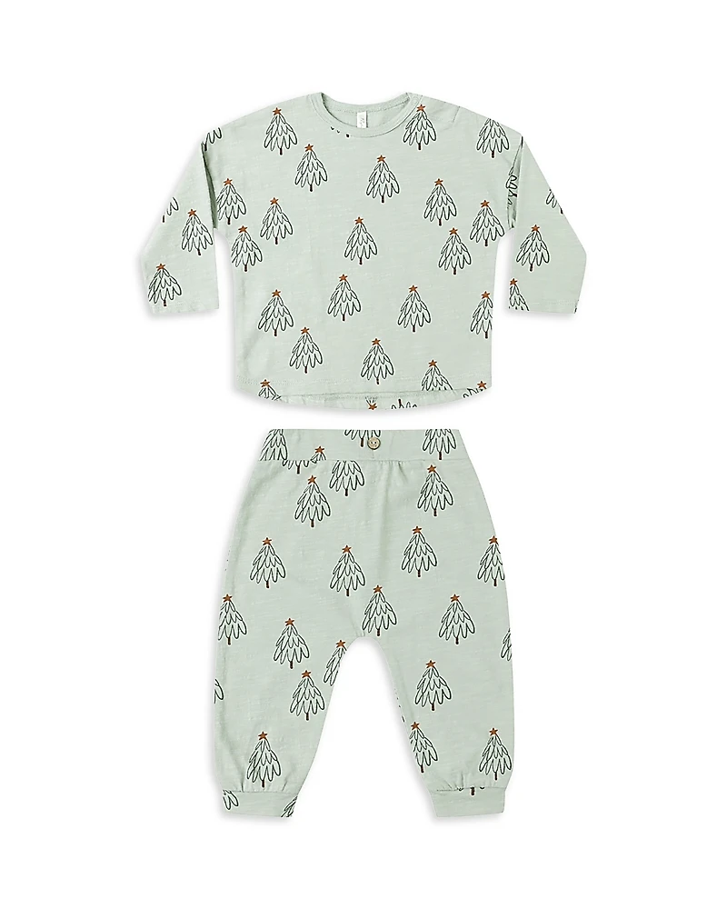 Rylee + Cru Boys' Tree Long Sleeve Tee & Pant Set - Baby